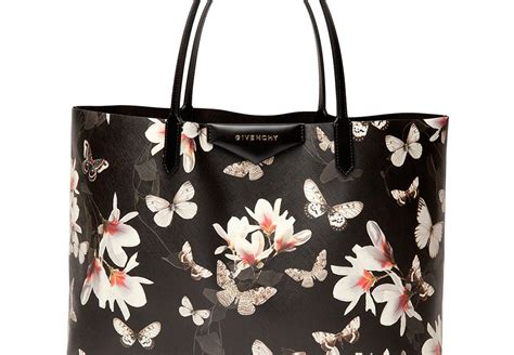 givenchy portacarte con stampa floreale